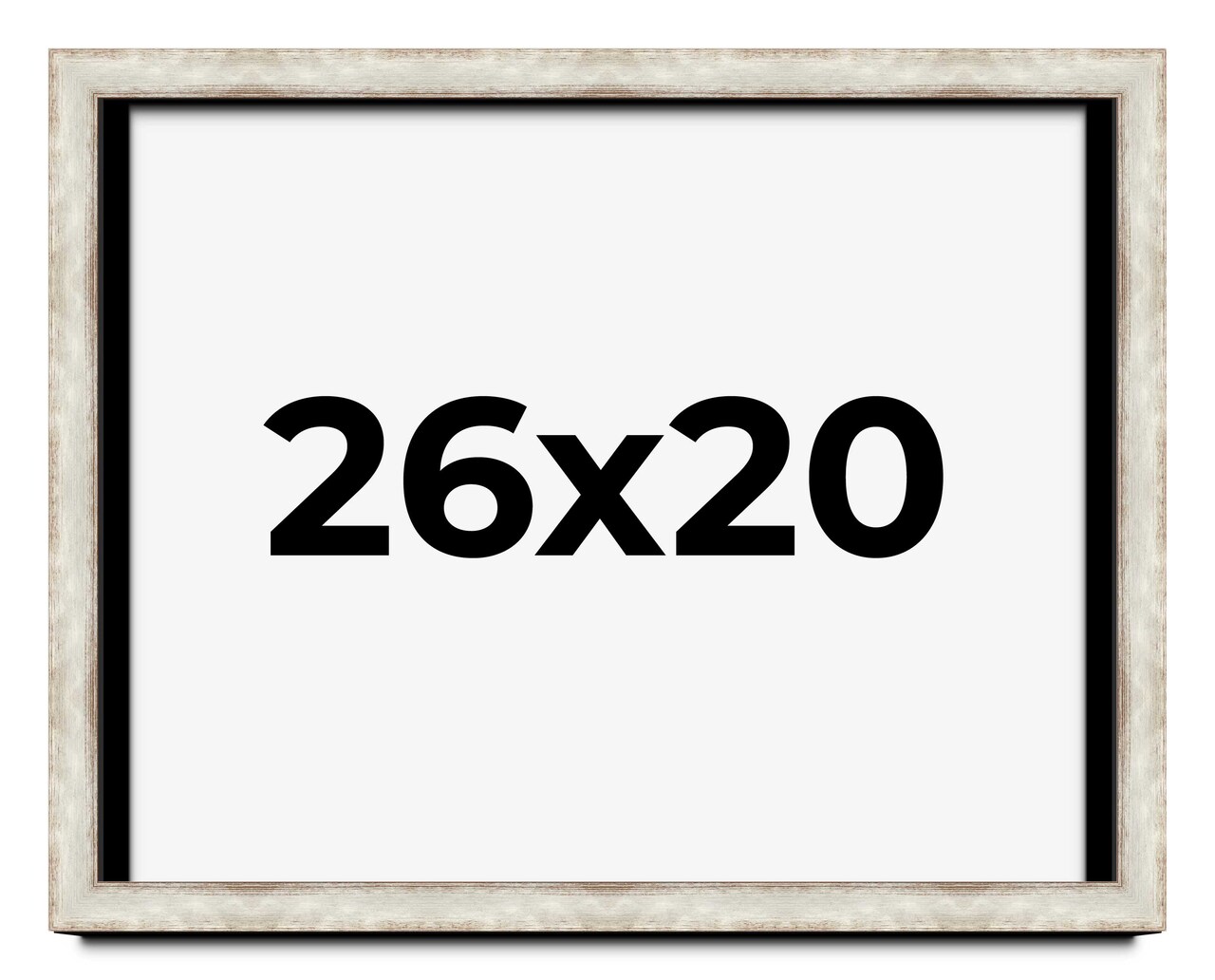 Modern Shadow Box 1.5" Depth Silver Picture Frame - UV Acrylic, Backing Board, Hanging Hardware